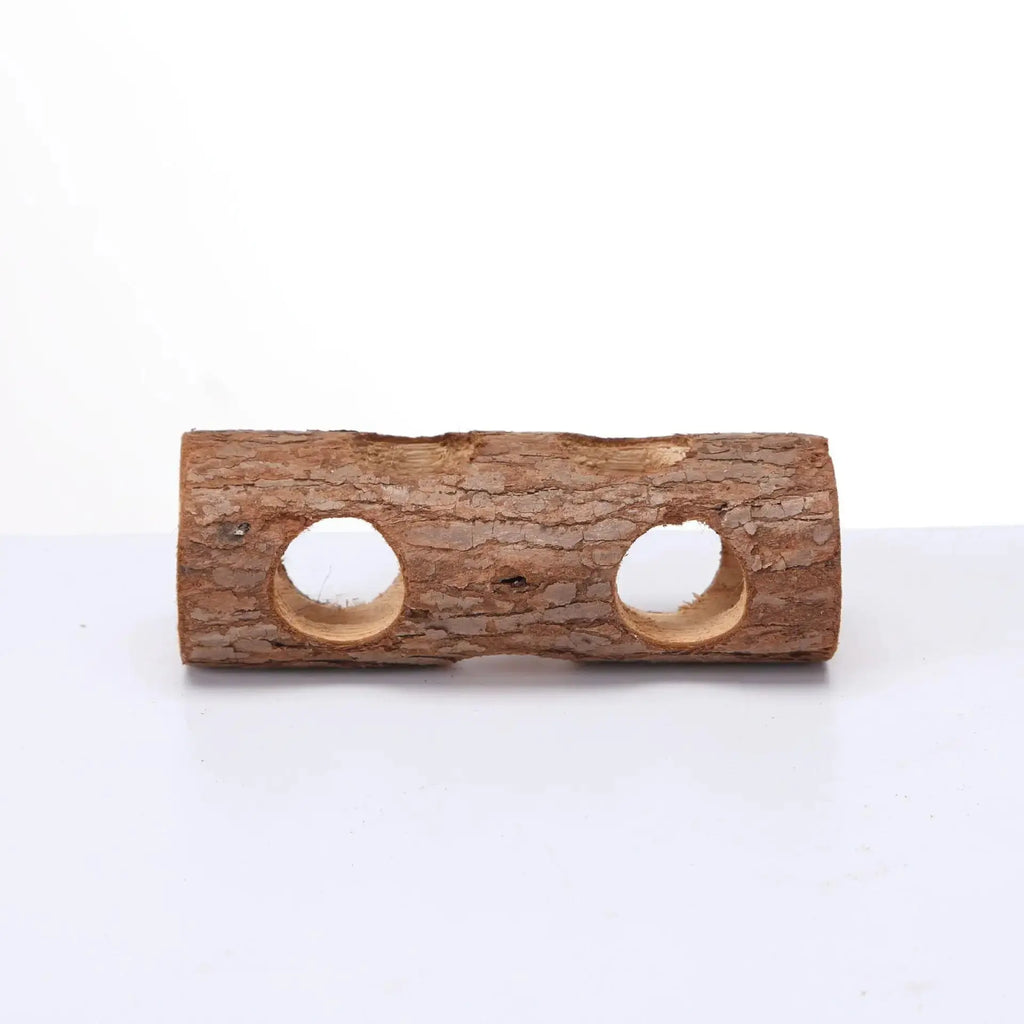 Hamster Solid Wood Pipe Bird Platform Rabbit Molar Dogs And Cats Toy Tree Tube by Sell My Stuff