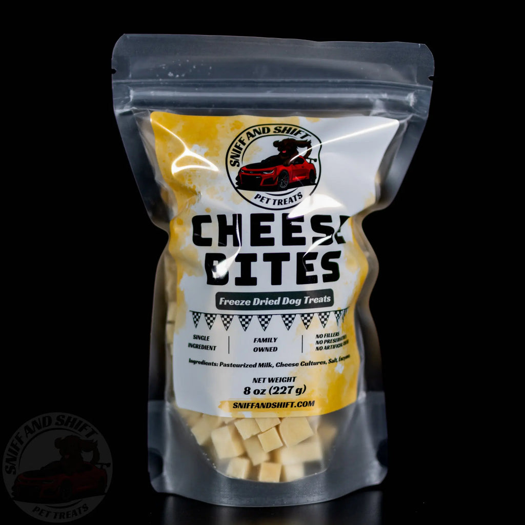 Freeze-Dried Cheddar Cheese Dog Treats Sniff and Shift