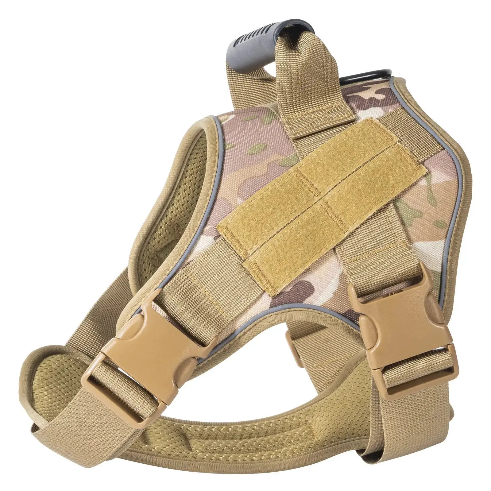 Breathable Tactical Harness Traction Rope for Large Dogs by Pet Zen