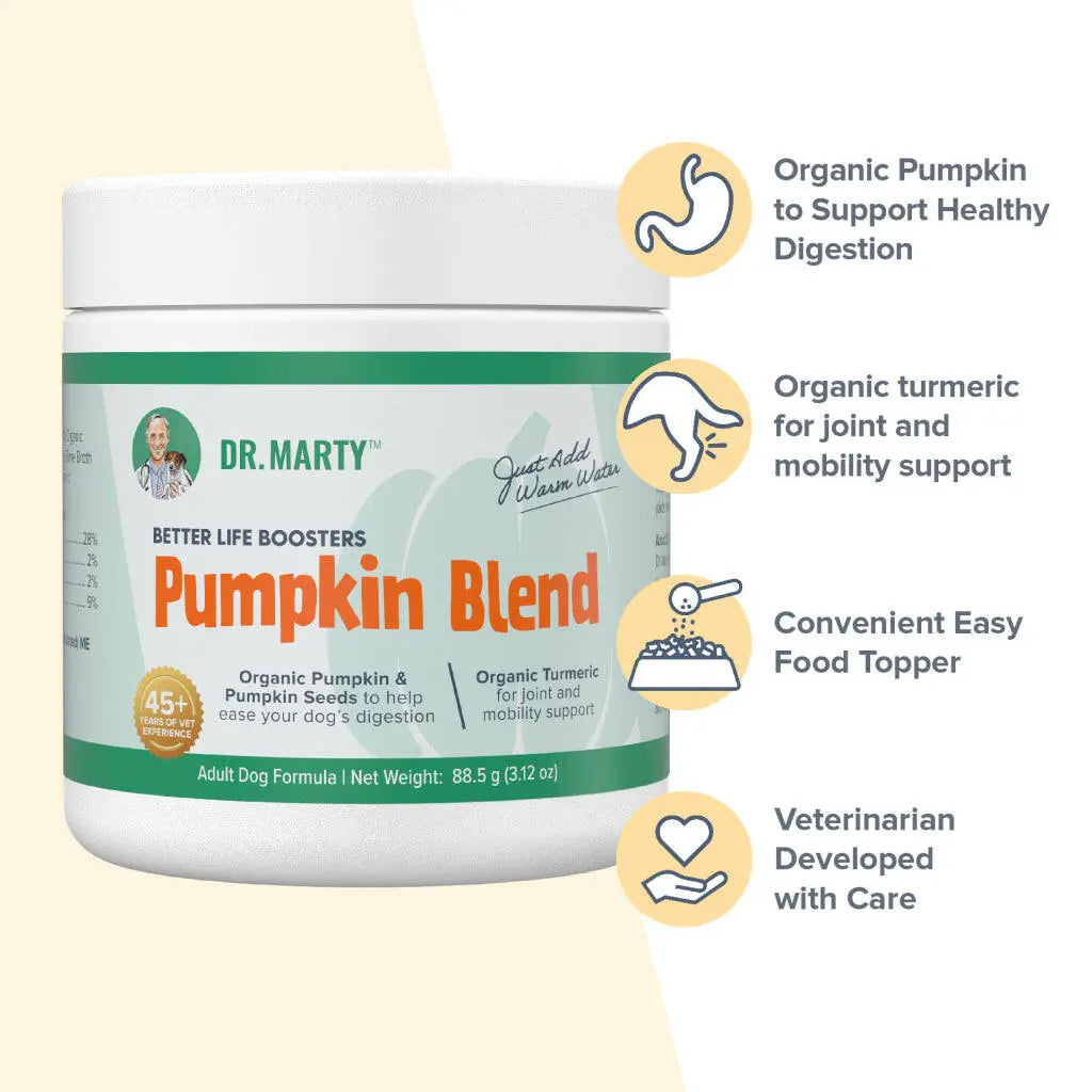 Dr. Marty Better Life Booster Pumpkin Blend, 3.17 oz HardyPaw