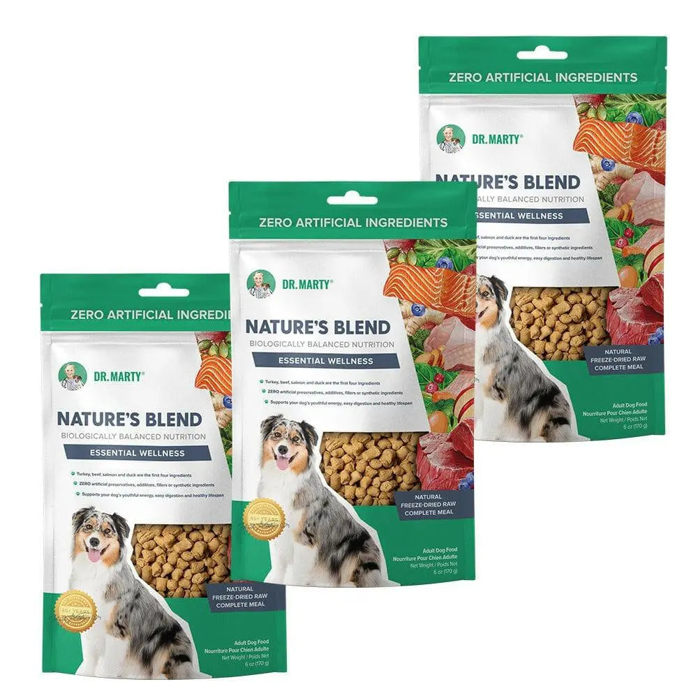 Dr. Marty Nature’s Blend Essential Wellness Freeze-Dried Raw Dog Food HardyPaw
