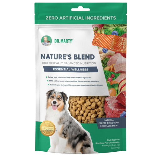 Dr. Marty Nature’s Blend Essential Wellness Freeze-Dried Raw Dog Food HardyPaw