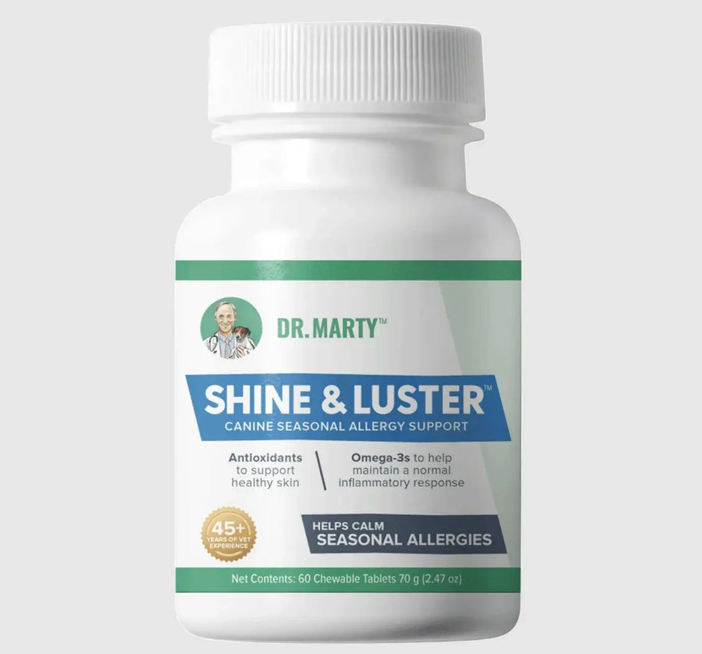 Dr. Marty Shine & Luster Canine Seasonal Allergy Support Chews for Dogs HardyPaw