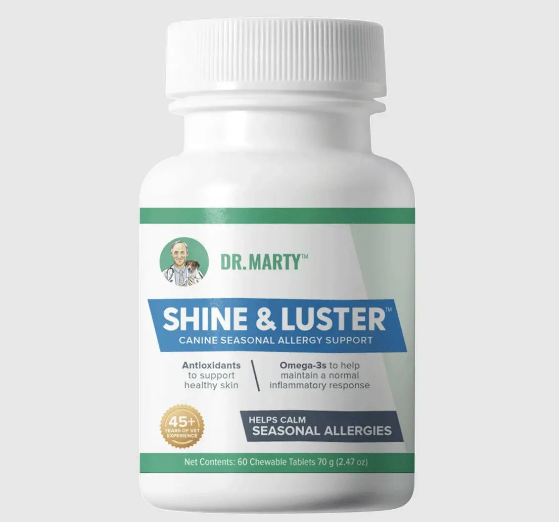 Dr. Marty Shine & Luster Canine Seasonal Allergy Support Chews for Dogs HardyPaw