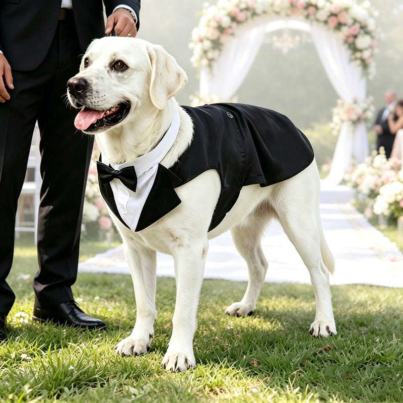 Dog Tuxedo Pet Wedding Groomsmen Outfit Pet Zen