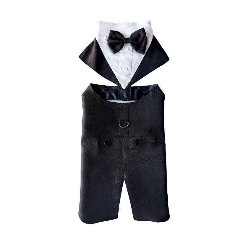 Dog Tuxedo Pet Wedding Groomsmen Outfit Pet Zen