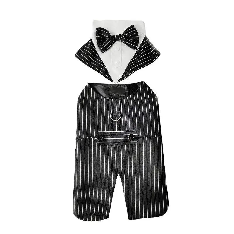 Dog Tuxedo Pet Wedding Groomsmen Outfit by Pet Zen
