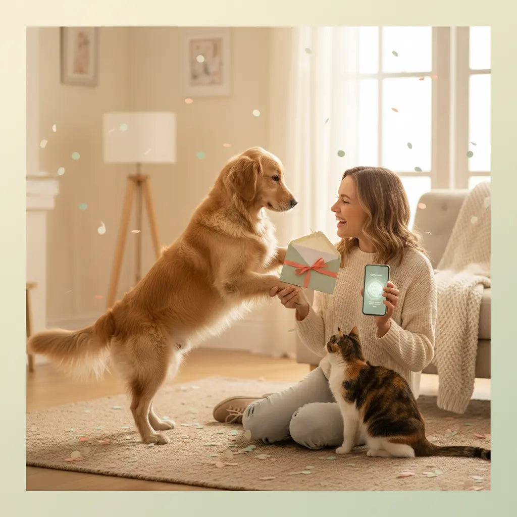 Gift-focused FurrBaby Necessities hero image