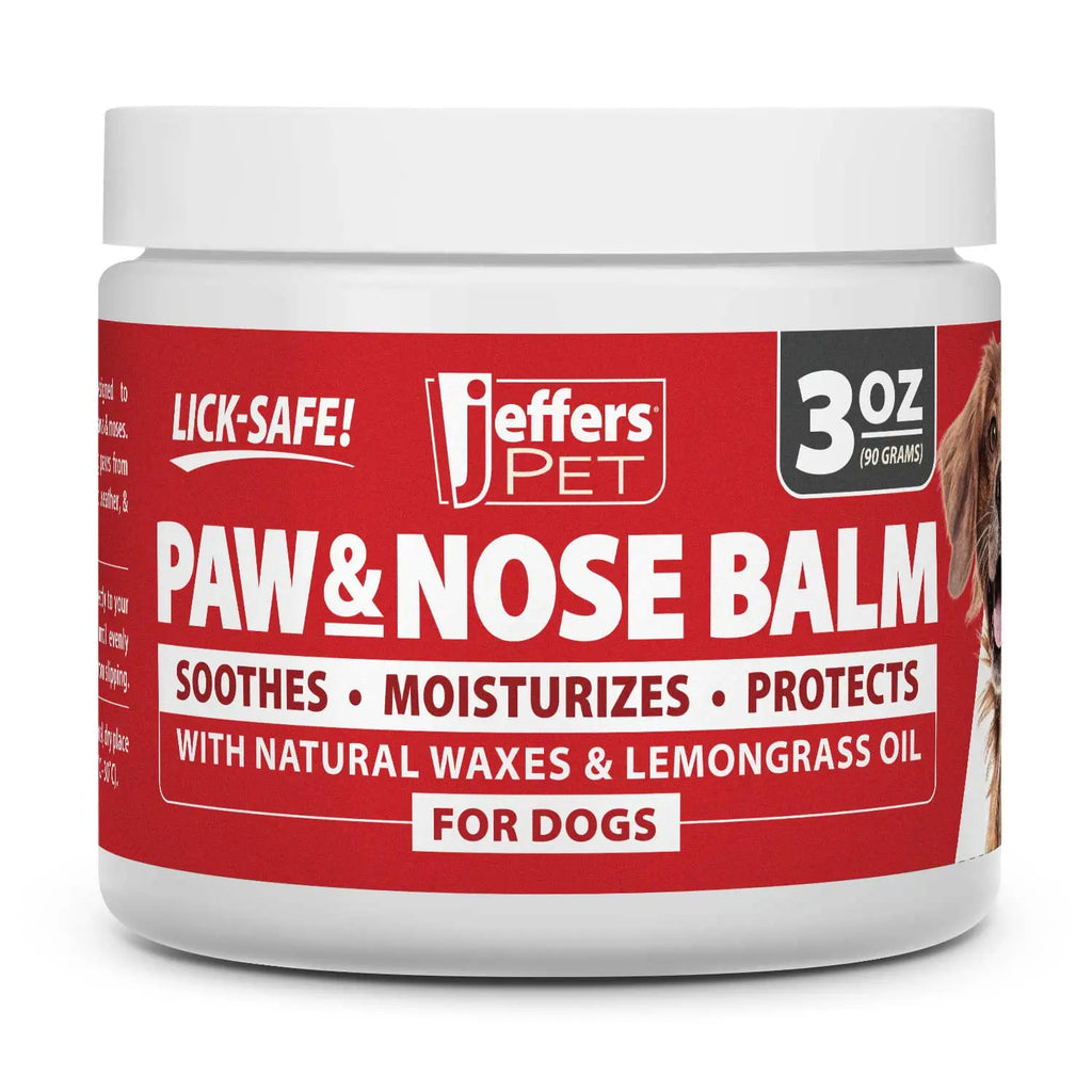 Jeffers Paw and Nose Protection Balm for Dogs, 3 ounce - FurrBaby Necessities