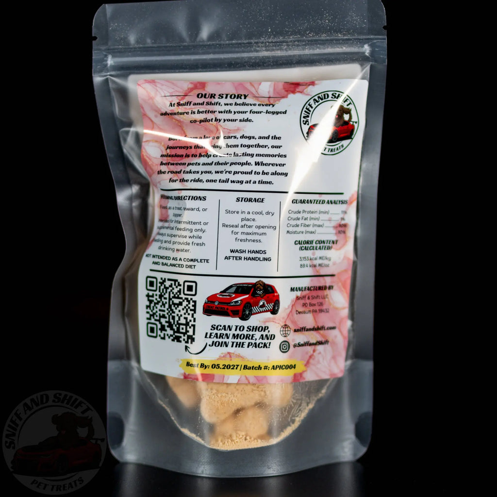 Pup-Ornaut Freeze-Dried Dog Ice Cream: Pumpkin & Apple Sniff and Shift