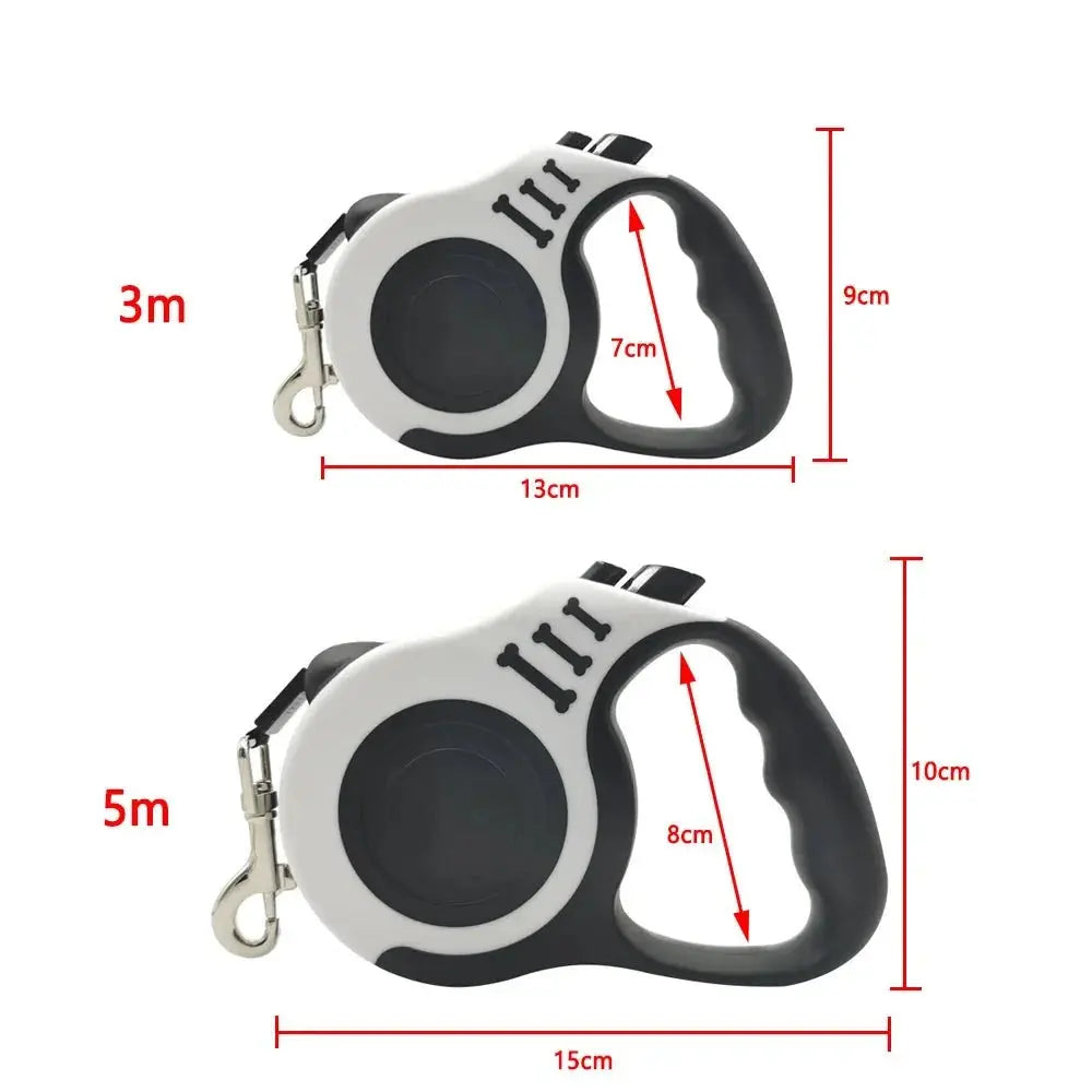 Retractable Dog Leash | Strong Nylon Lead for Small and Medium Dogs and Cats - FurrBaby Necessities