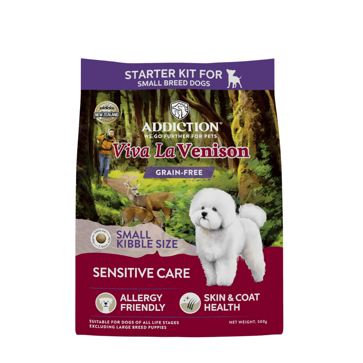 Viva La Venison Grain-free Premium Venison Small Breed Dry Dog Food - FurrBaby Necessities