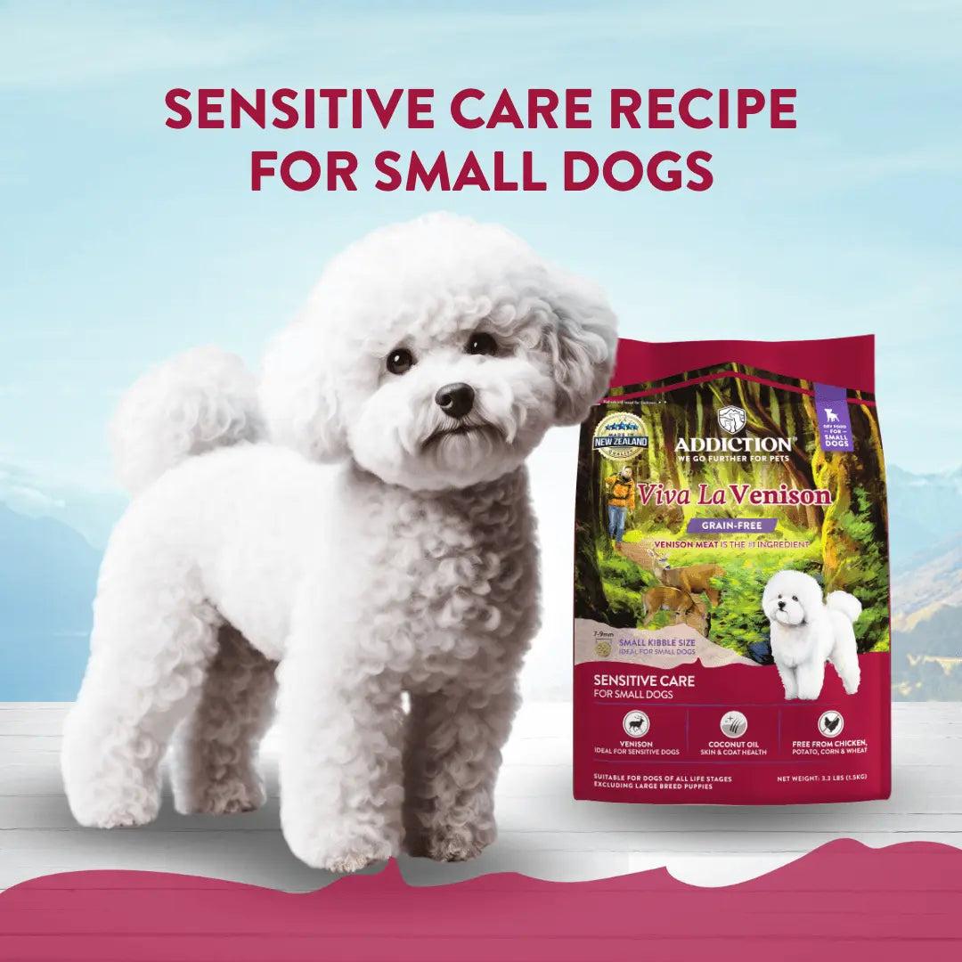 Viva La Venison Grain-free Premium Venison Small Breed Dry Dog Food - FurrBaby Necessities