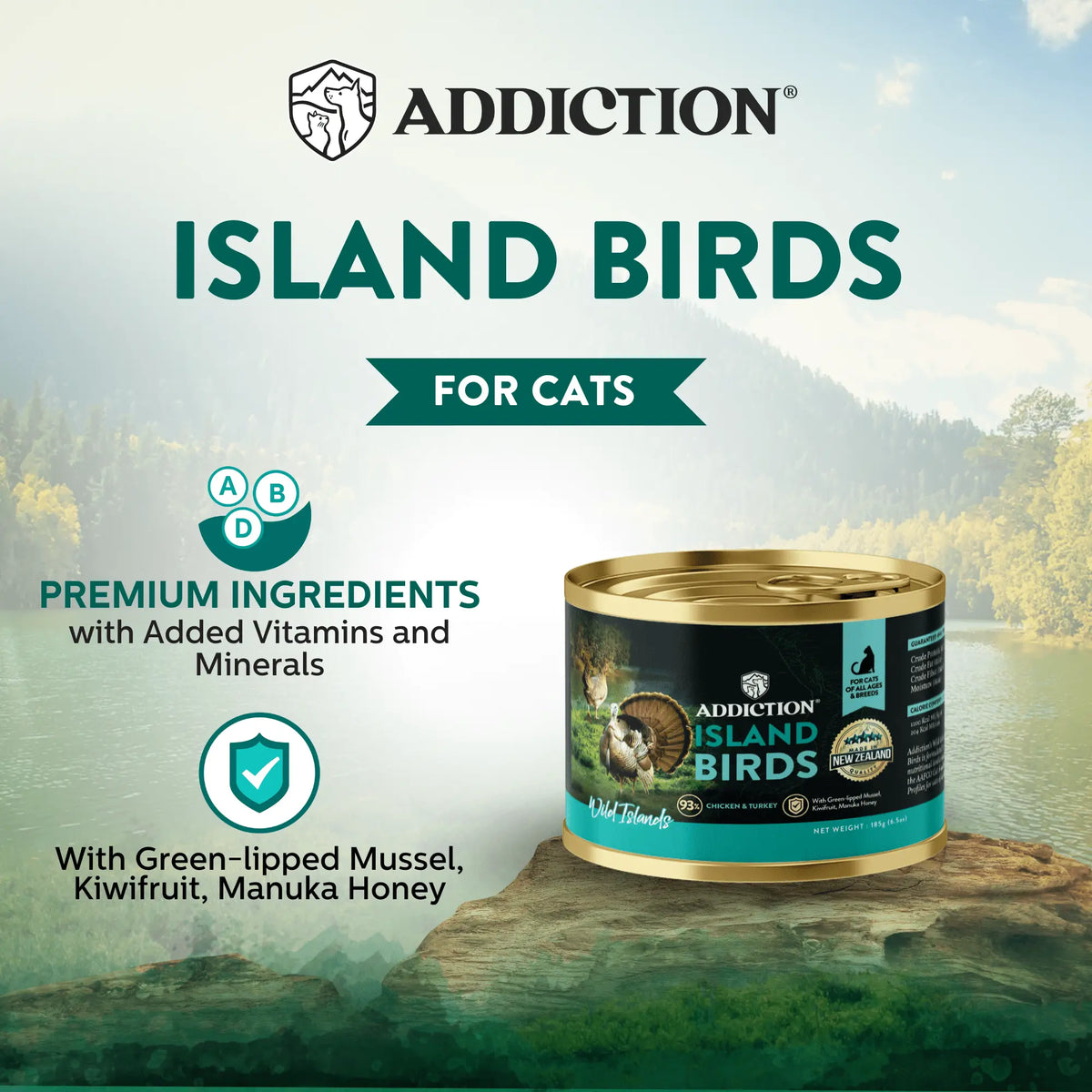 Wild Islands Canned Cat Food Mix Flavor Bundle 185g - FurrBaby Necessities