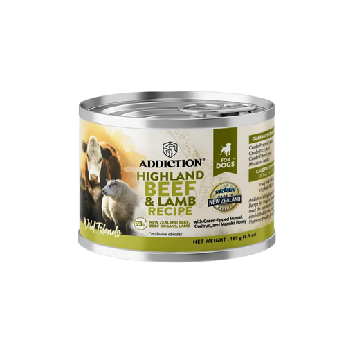 Wild Islands Highland Beef & Lamb Recipe Premium Grain-free Canned Dog Food 185g - FurrBaby Necessities