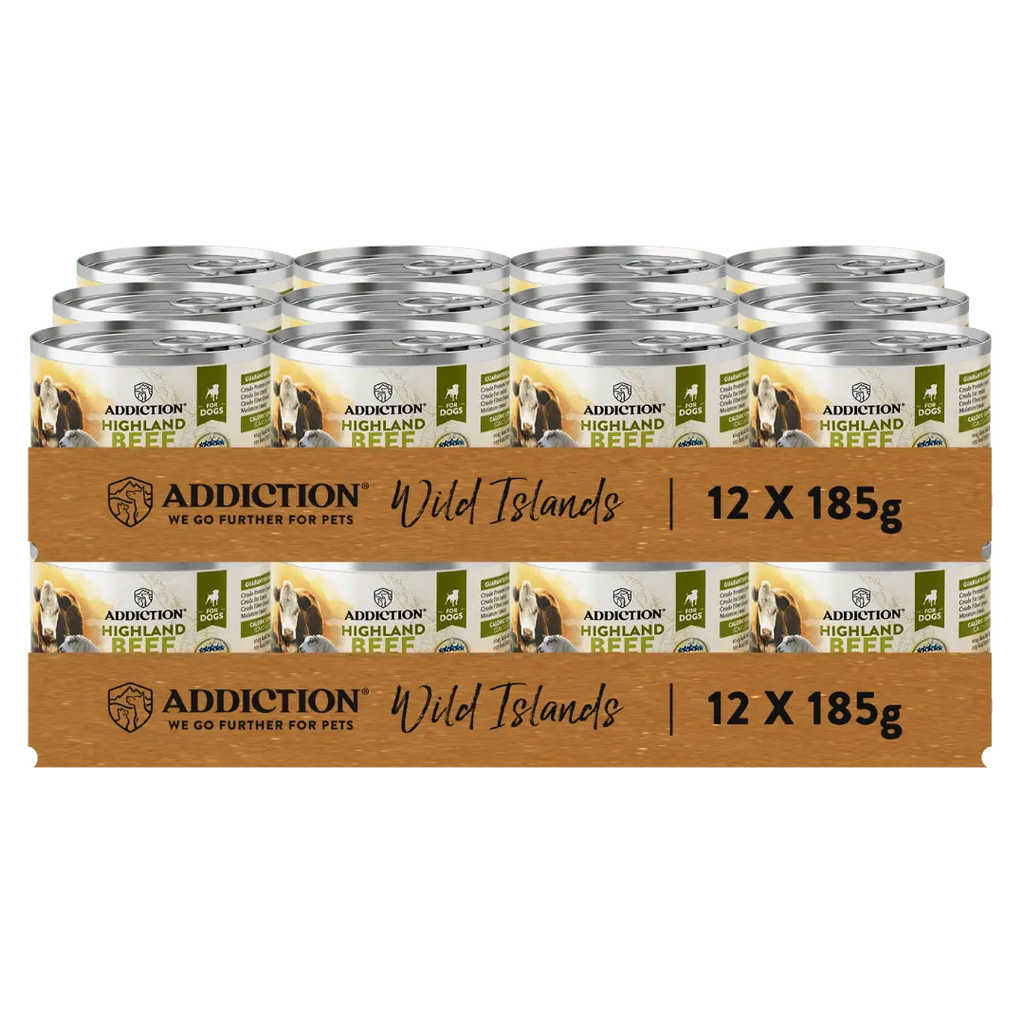 Wild Islands Highland Beef & Lamb Recipe Premium Grain-free Canned Dog Food 185g - FurrBaby Necessities