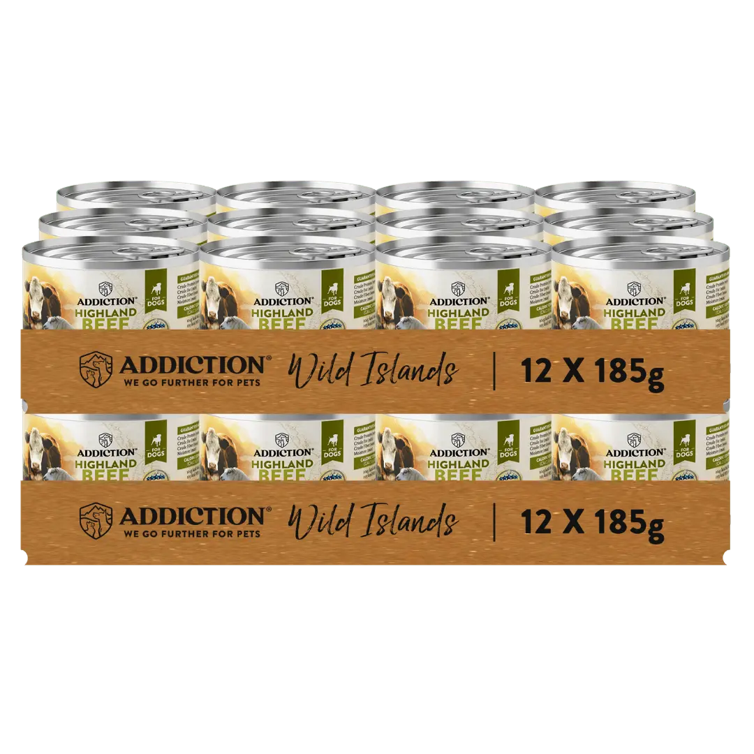Wild Islands Highland Beef & Lamb Recipe Premium Grain-free Canned Dog Food 185g - FurrBaby Necessities
