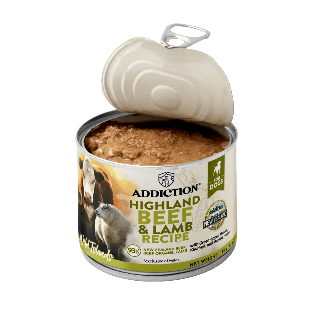 Wild Islands Highland Beef & Lamb Recipe Premium Grain-free Canned Dog Food 185g - FurrBaby Necessities