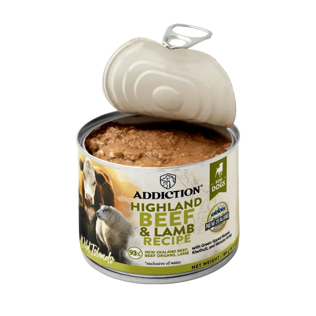 Wild Islands Highland Beef & Lamb Recipe Premium Grain-free Canned Dog Food 185g - FurrBaby Necessities