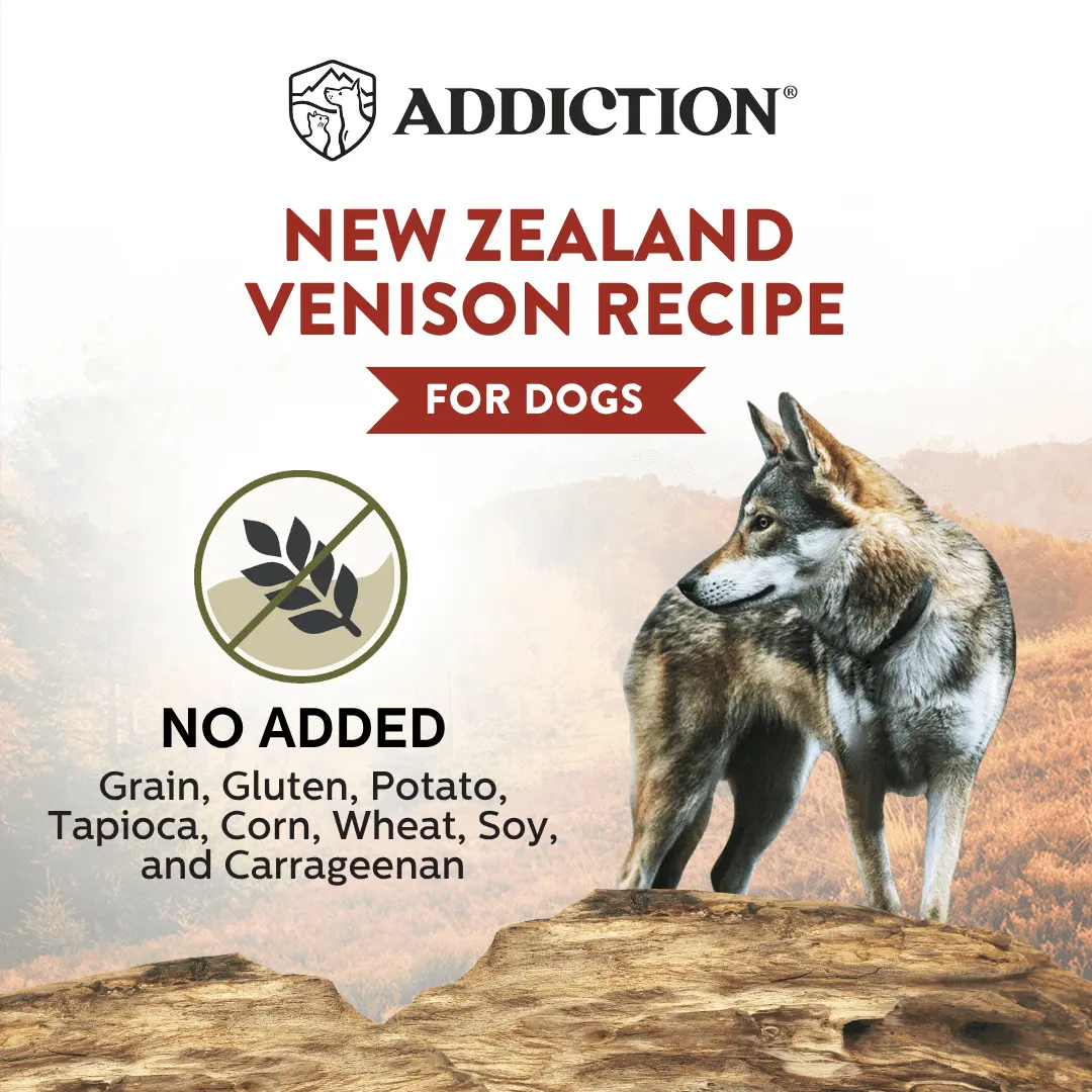 Wild Islands New Zealand Venison Recipe Premium Grain-free Canned Dog Food 185g - FurrBaby Necessities